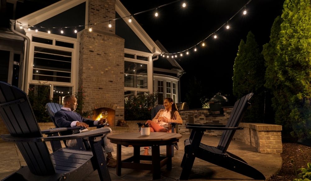 outdoor string lighting Valparaiso IN